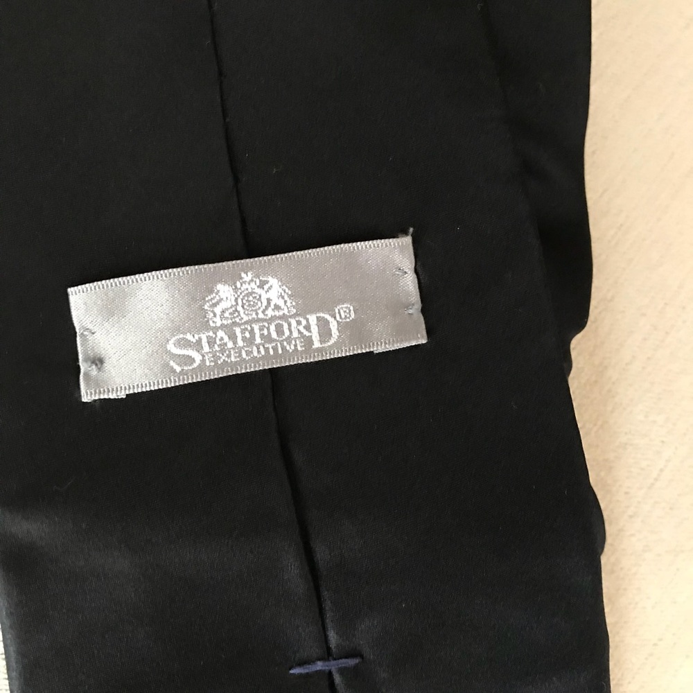 Stafford Executive Black Tie - Picture 3 of 3